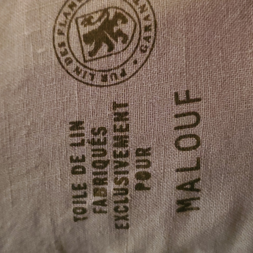 Malouf Woven French linen sheet set